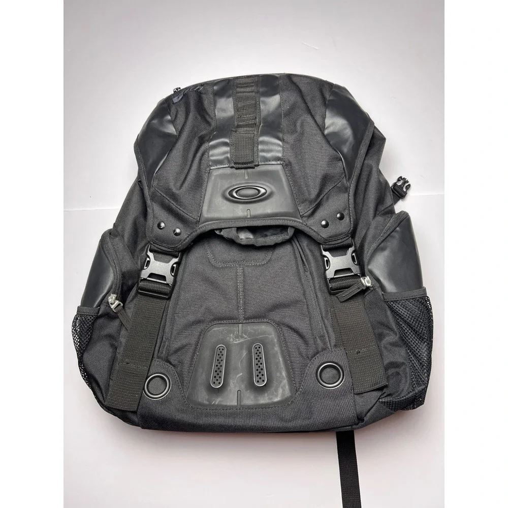 Oakley Backpack Unisex One Size Black Tactical Technical Top Load Buckle Bag